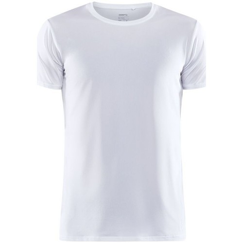 Vêtements Homme T-shirts manches courtes Craft Essential Core Dry Blanc
