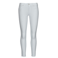 Vêtements Femme Jeans slim Only ONLBLUSH MID SK RAW ANK DNM REA0730 Blanc