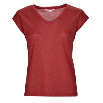 Vêtements Femme T-shirts manches courtes Only ONLSILVERY Rouge