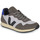 Chaussures Homme Veja Esplar Logo Leather shoes EO022490 SDU Gris / Marron