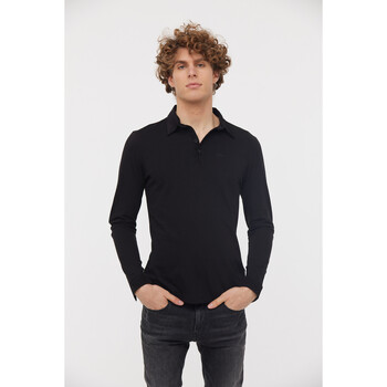 Vêtements Homme T-shirts manches courtes Lee Cooper Polo BACEM Noir Noir