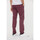 Vêtements Homme Pantalons Lee Cooper Pantalon chino GALANT Lie De Vin L34 Rouge