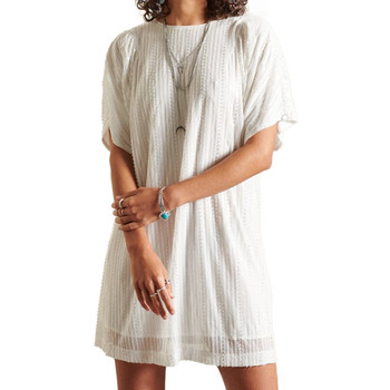 Vêtements Femme Robes Superdry W8010961A Blanc