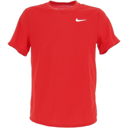 Vêtements Homme T-shirts manches courtes Nike M nkct df vctry top Rouge