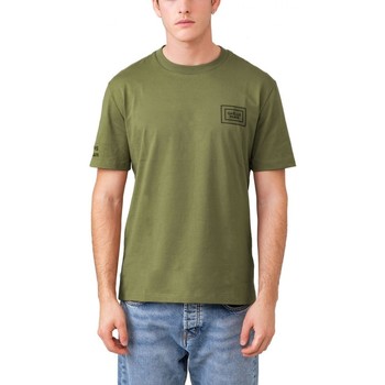 Vêtements Homme T-shirts & Polos GaËlle Paris T-shirt en jersey avec logo caoutchout Vert