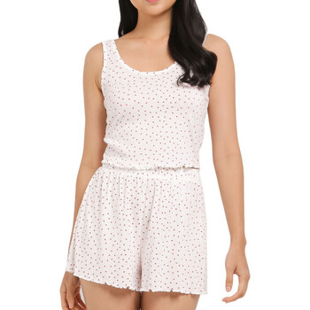 Vêtements Femme Pyjamas / Chemises de nuit Only 15252805 Blanc