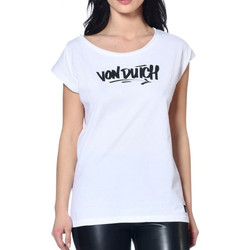Vêtements Femme T-shirts manches courtes Von Dutch VD/TRC/NLOGO Blanc