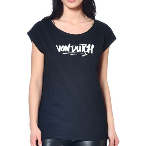 Vêtements Femme HUGO Dolive T-shirt à grand logo Noir Von Dutch VD/TRC/NLOGO Noir