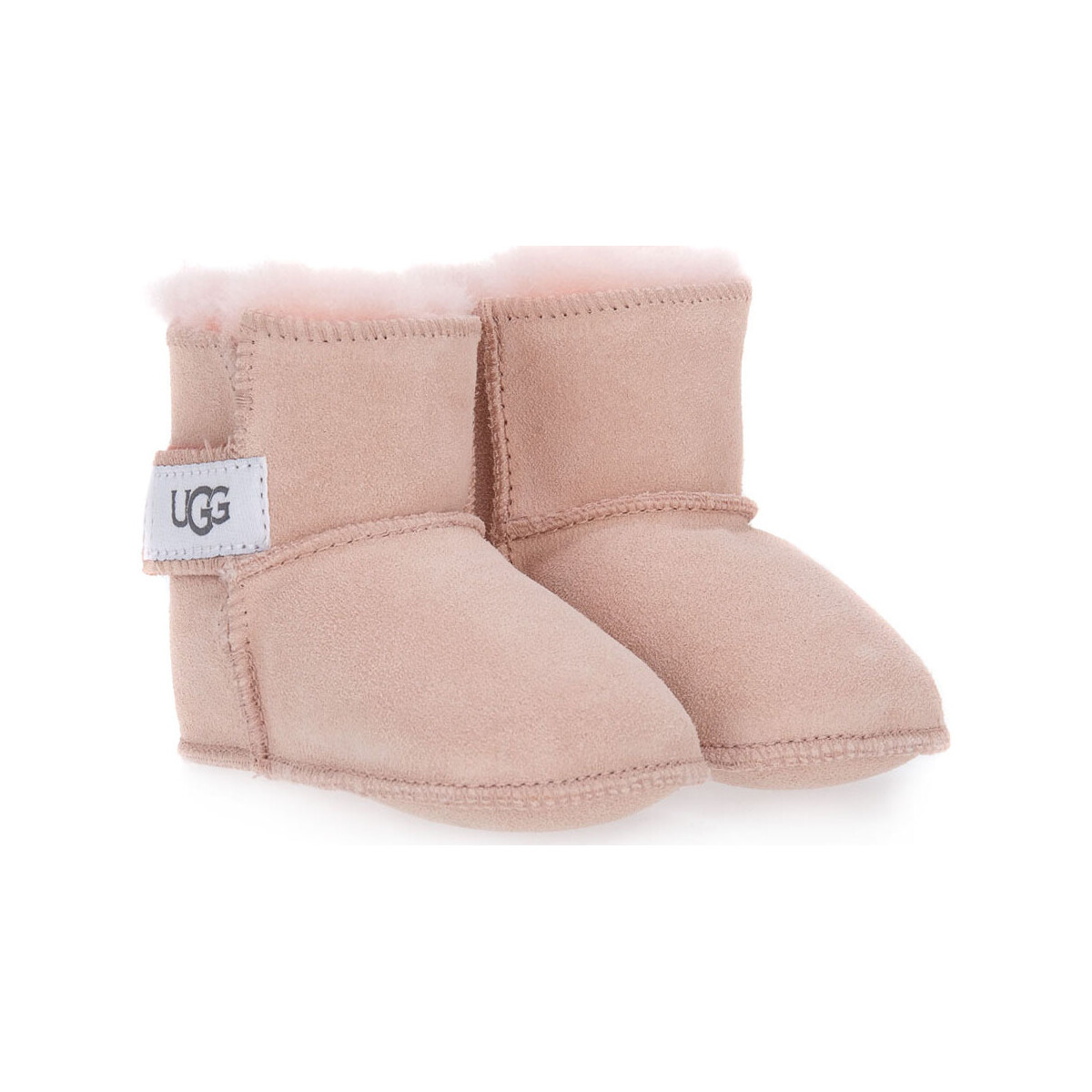 Chaussures Fille Bottes UGG PINK BABY ERIN Rose