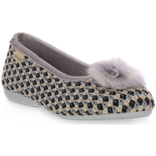 Chaussures Femme Chaussons Grunland GRIGIO 57TAXI Gris