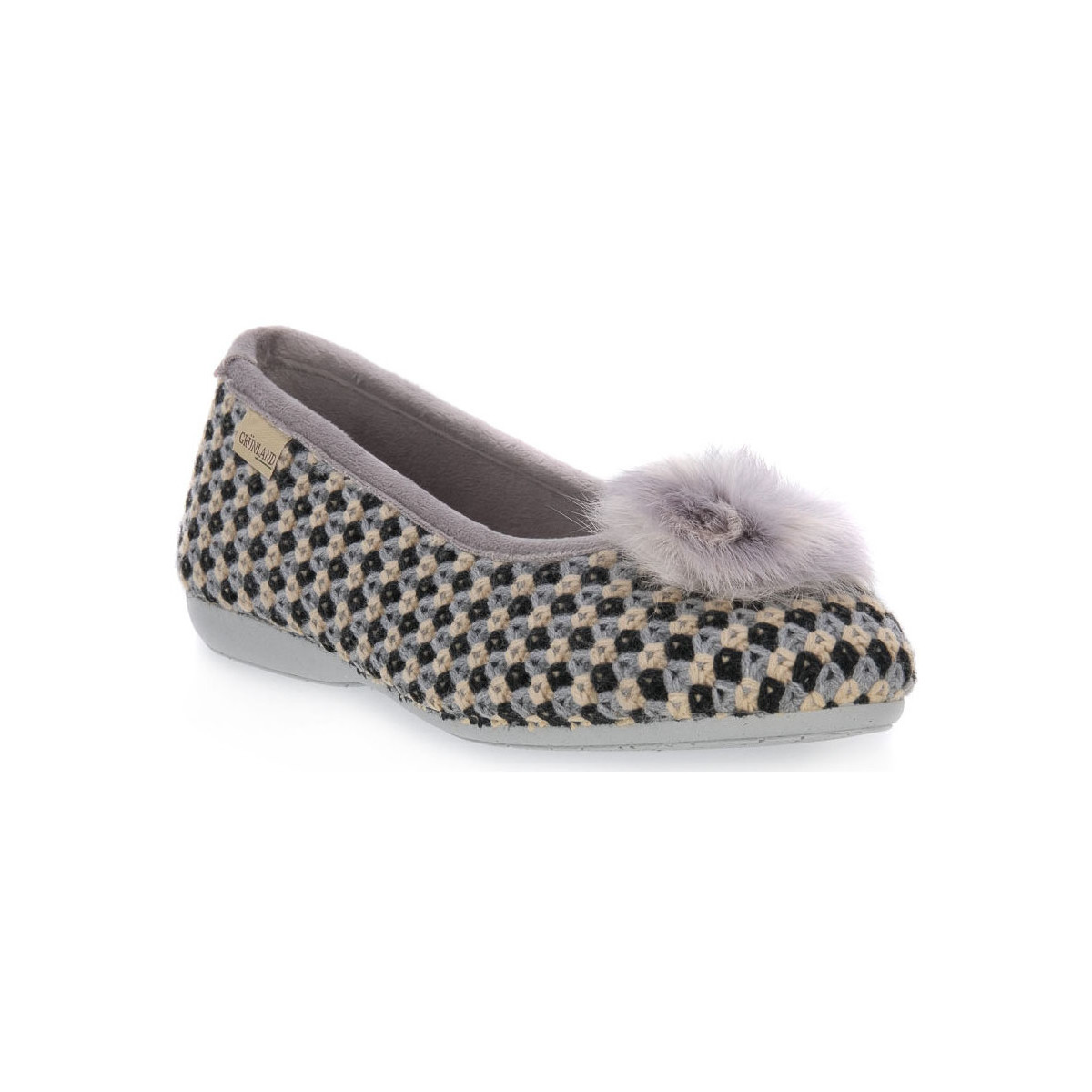 Chaussures Femme Chaussons Grunland GRIGIO 57TAXI Gris