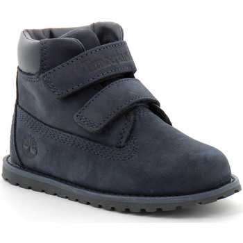 Chaussures Enfant Boots Timberland POKEY PINE Bleu