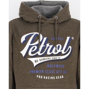 Petrol Industries Men sweater hooded print Gris