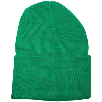 Accessoires textile Chapeaux Chapeau-Tendance Bonnet uni BERNE Vert