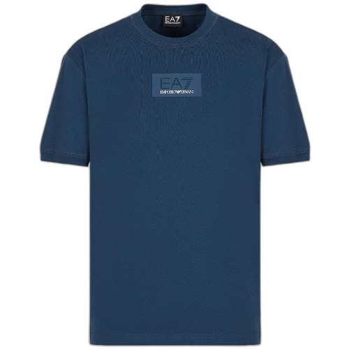Vêtements Homme T-shirts manches courtes Ea7 Emporio Armani T-shirt Bleu