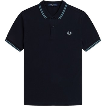 Vêtements Homme Fp Ls Twin Tipped Shirt Fred Perry  Noir