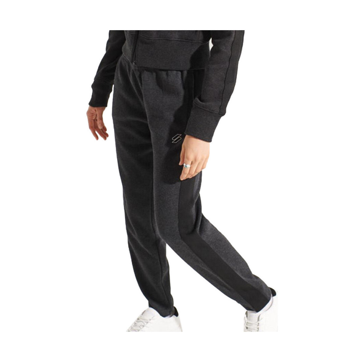 Vêtements Femme Pantalons de survêtement Superdry W7010549A Noir