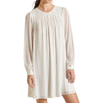 Vêtements Femme Robes courtes Superdry W8010963A Blanc