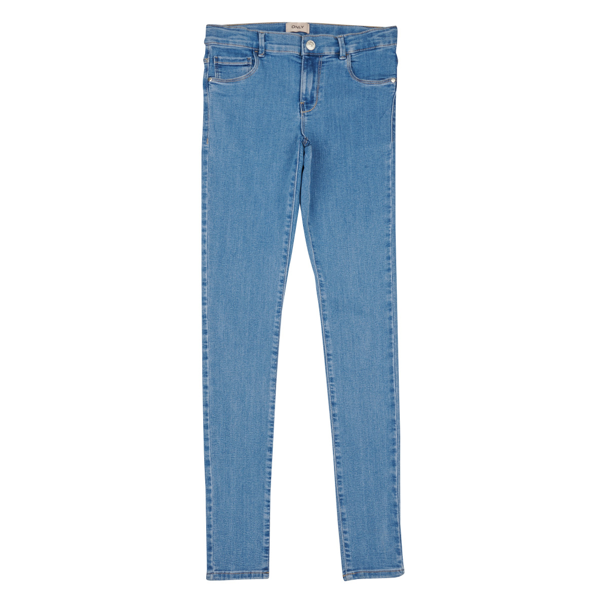 Vêtements Fille Jeans Ruched skinny Only KONRAIN LIFE REG SKINNY BB BJ009 Bleu medium
