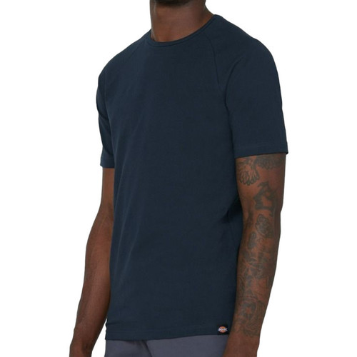 Vêtements Homme T-shirt 100 % coton à imprimé coeur du 0 au 3 ans Dickies DK0A4XU3NV0 Bleu