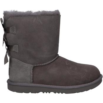 Chaussures Fille Bottes UGG 1017394K BAILEY BOW II Gris