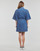 Vêtements Femme Robes courtes Calvin Klein Jeans UTILITY BELTED SHIRT DRESS Jean