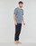 Vêtements Homme T-shirts manches courtes Calvin Klein Jeans S/S CREW NECK Bleu