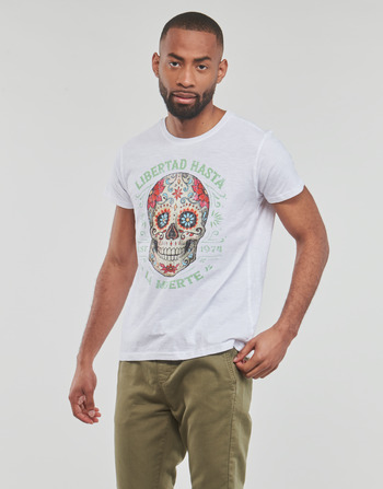 Vêtements Homme T-shirts manches courtes Deeluxe CRANEO TS M Blanc