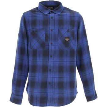Vêtements Homme Chemises manches longues Von Dutch Chemise jack multico black/blue Bleu roy