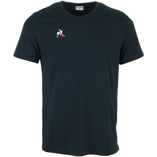 Vêtements Homme T-shirts manches courtes Le Coq Sportif Tee Ss Presentation Bleu