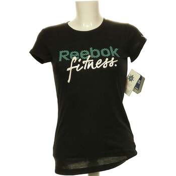 Vêtements Femme T-shirts & Polos lunghi Reebok Sport top manches courtes  34 - T0 - XS Noir Noir