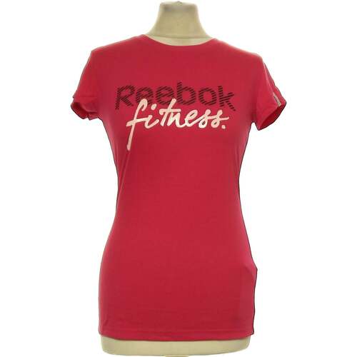 Vêtements Femme T-shirts & Polos Reebok Workout Sport top manches courtes  34 - T0 - XS Rose Rose