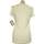 Vêtements Femme T-shirts & Polos Reebok Sport top manches courtes  38 - T2 - M Blanc Blanc