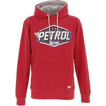 Petrol Industries Men sweater hooded print Rouge