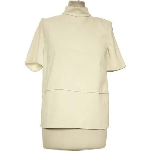 Vêtements Femme office-accessories men polo-shirts storage caps Mango top manches courtes  34 - T0 - XS Beige Beige