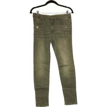 Vêtements Femme Jeans Long Mango jean droit femme  38 - T2 - M Gris Gris