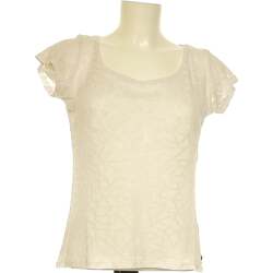 Vêtements Femme Maison & Déco Bonobo top manches courtes  36 - T1 - S Blanc Blanc