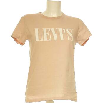 Vêtements Femme Tops / Blouses Levi's Top Manches Courtes  34 - T0 - Xs Rose