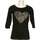 Vêtements Femme T-shirts & Polos Maison Scotch 36 - T1 - S Noir