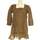 Vêtements Femme Robes courtes Creeks robe courte  38 - T2 - M Marron Marron