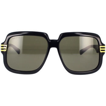 Gucci Eyewear aviator-frame tinted sunglasses Homme Lunettes de soleil Gucci Occhiali da Sole  GG0979S 001 Noir