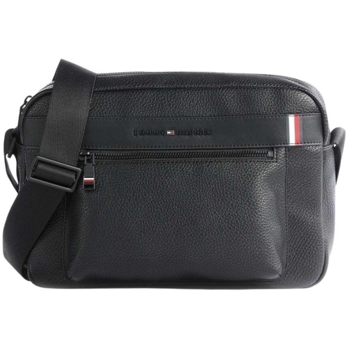 Sacs Homme Pochettes / Sacoches Tommy Hilfiger Sacoche bandouliere homme  ref 57916 Noir