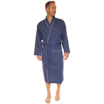 Vêtements Homme Pyjamas / Chemises de nuit Pilus ROBE DE CHAMBRE. GASPAR BLEU