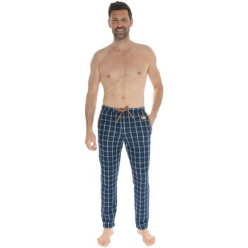 Vêtements Homme Pyjamas / Chemises de nuit Pilus PYJAMA. LANDRY BLEU