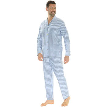 Vêtements Homme Pyjamas / Chemises de nuit Pilus PYJAMA TAILLEUR BLEU PETRUS BLEU
