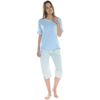 Femme Vêtements Vêtements de nuit Pyjamas Pyjama Coton DSquared² en coloris Blanc 