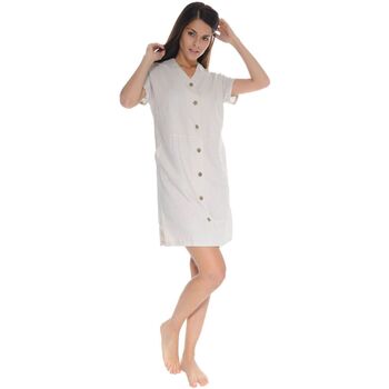 Vêtements Femme Pyjamas / Chemises de nuit Pilus LIQUETTE BOUTON BEIGE OLYMPIE Beige
