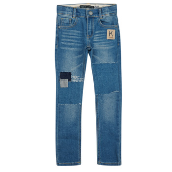 Vêtements Garçon TEEN Jeans slim Ikks XW29073 Bleu