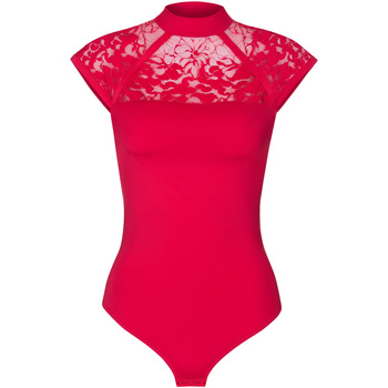 Sous-vêtements Femme Bodys Lisca Body brésilien manches courtes Flamenco Rouge