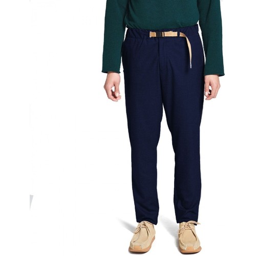 White Sand Pantalon Robert Chino en laine mlange Bleu - Vêtements Jeans  Homme 126,65 €